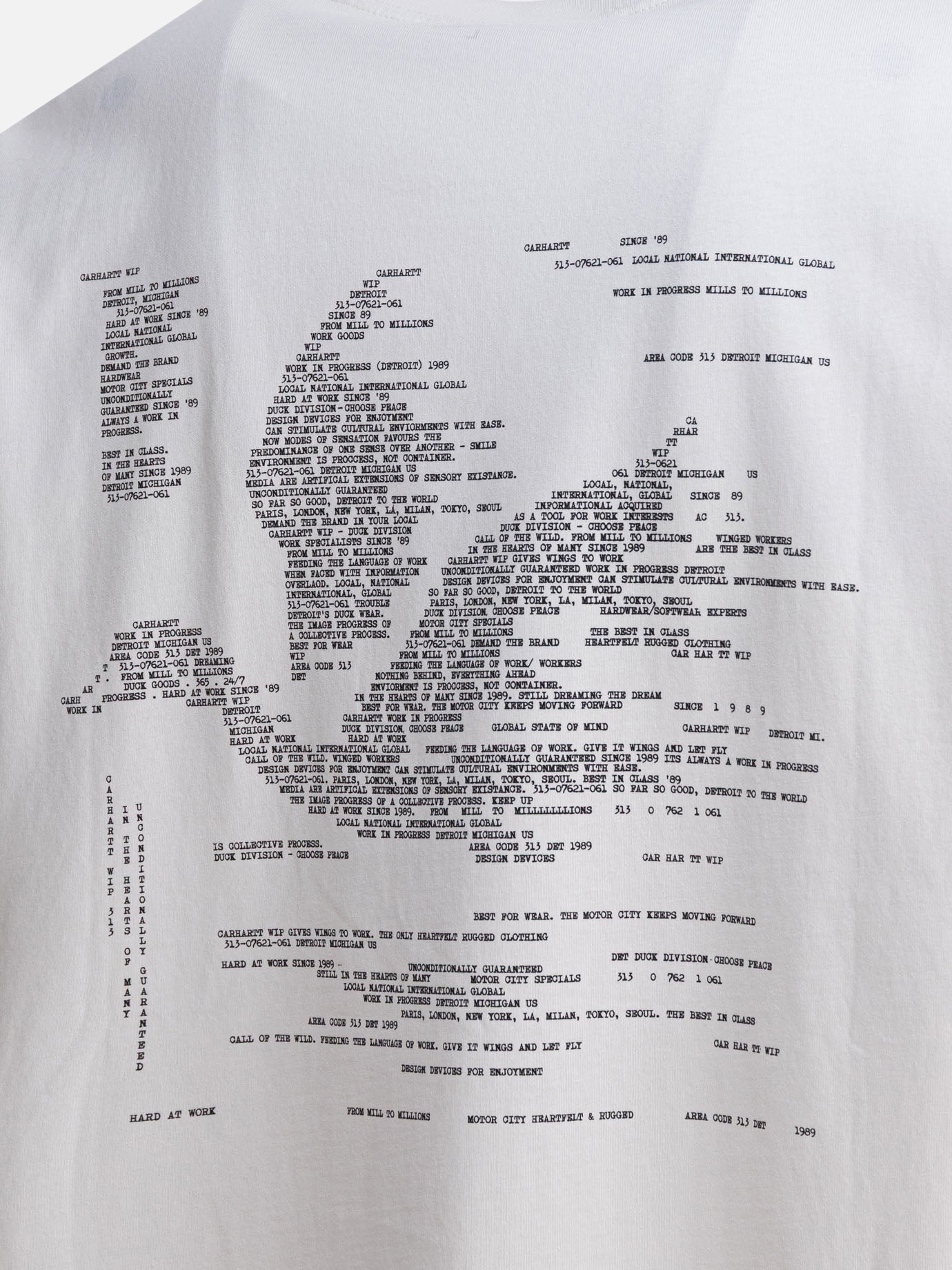 Crewneck t-shirts Graphics  Beige - Carhartt WIP Men | PDP | VIETTI Online Store | Zoom-Modal_4
