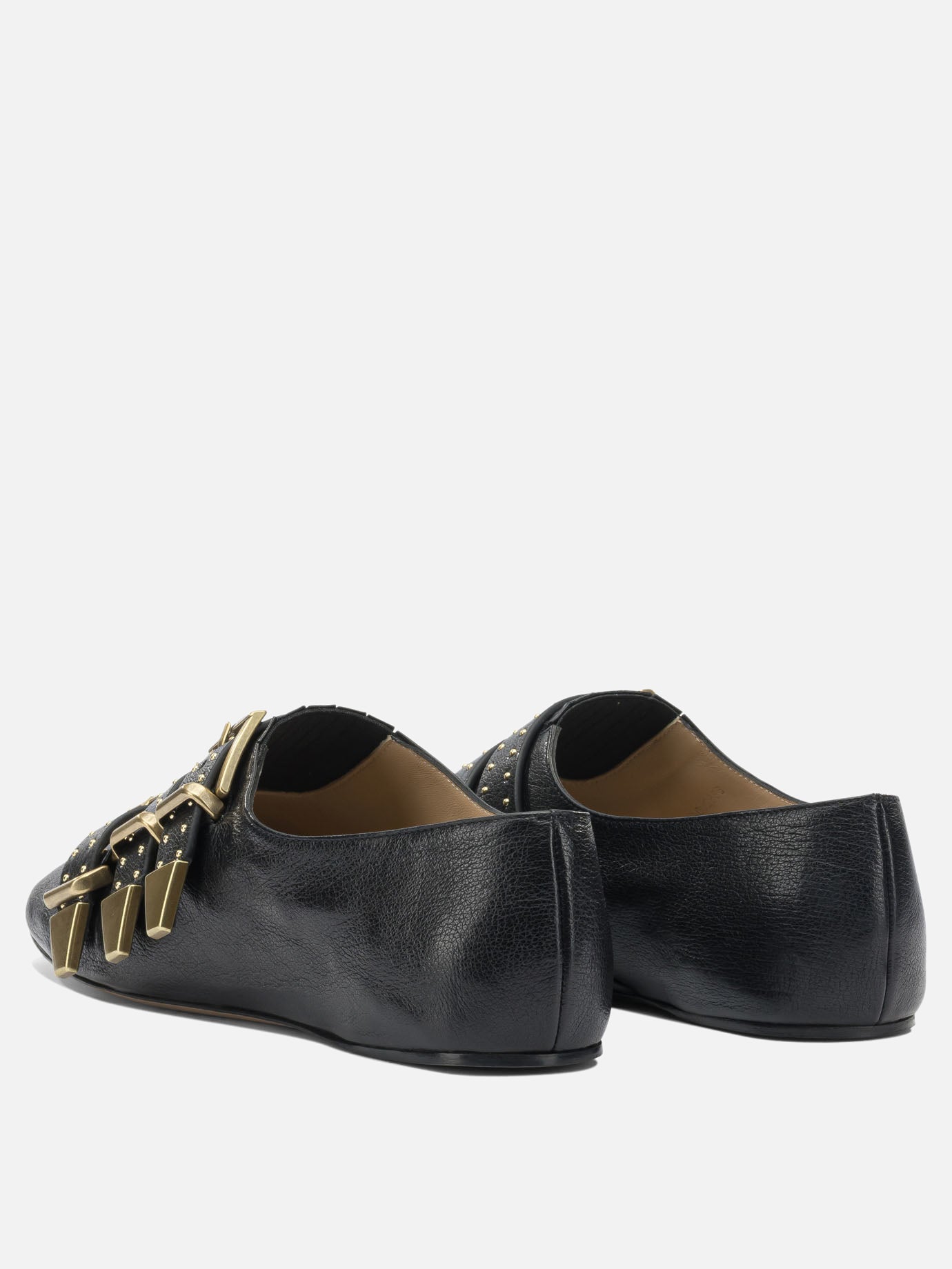 Low top sneakers 100% lamb leather - 100% buffalo leather  Black - Chloé Women | PDP | VIETTI Online Store | thumbnail_4