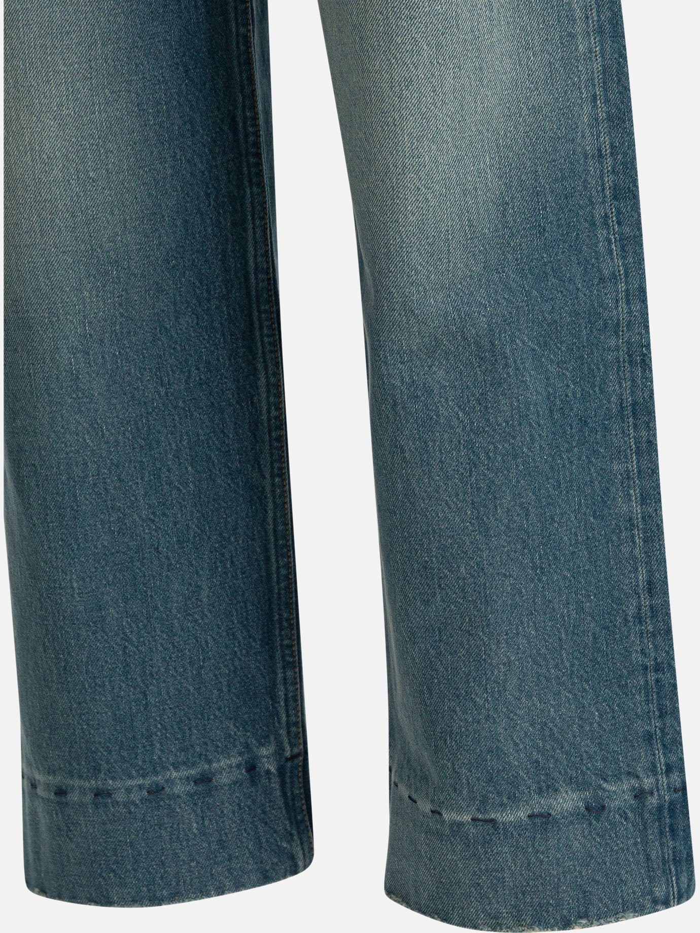 Wide-leg jeans Solid colour  Blue - Chloé Women | PDP | VIETTI Online Store | thumbnail_4