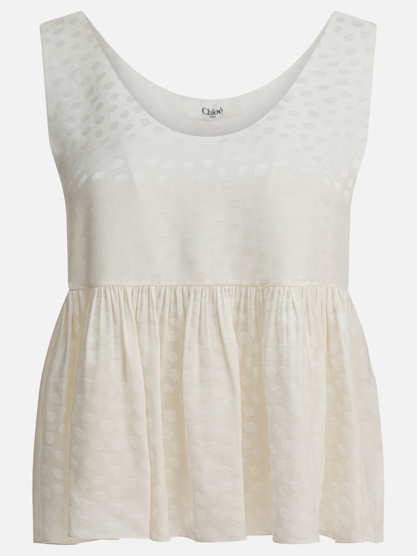 Top casual Graphics  Bianco - Chloé Donna | PDP | VIETTI Online Store | Zoom-Modal
