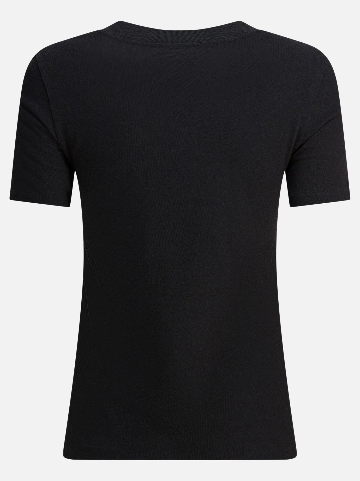 T-shirt girocollo Logo  Nero - Chloé Donna | PDP | VIETTI Online Store | Zoom-Modal_2
