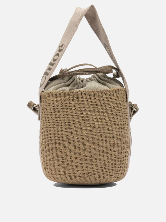 Small bags 100% paper - Other fabric: 100% calf leather  Beige - Chloé Women | PLP | VIETTI Online Store 
