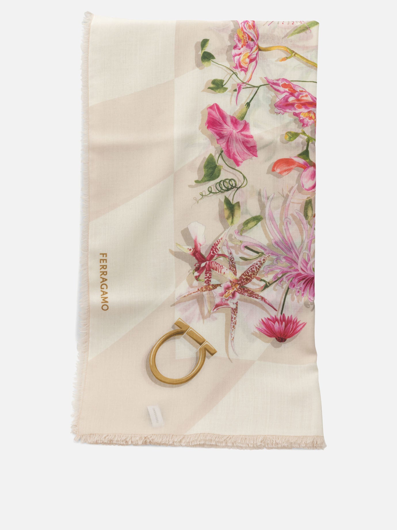 Classic scarves 0789933  Pink - Ferragamo Women | PDP | VIETTI Online Store | thumbnail