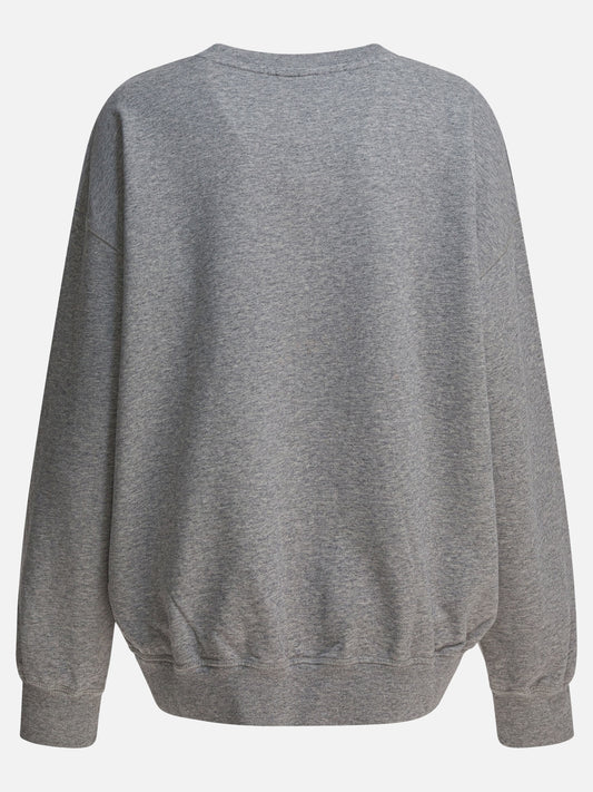 Crewnecks Logo  Grey - Ganni Women | PLP | VIETTI Online Store | 2
