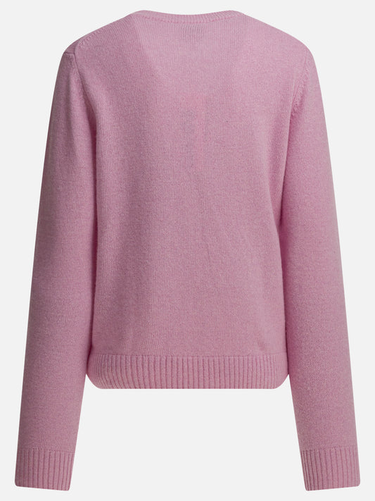 Crewneck sweaters Graphics  Pink - Ganni Women | PDP | VIETTI Online Store | 2
