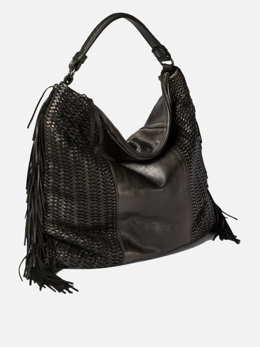 Large bags 100% leather  Black - Giancarlo Nevola Women | PDP | VIETTI Online Store | 2
