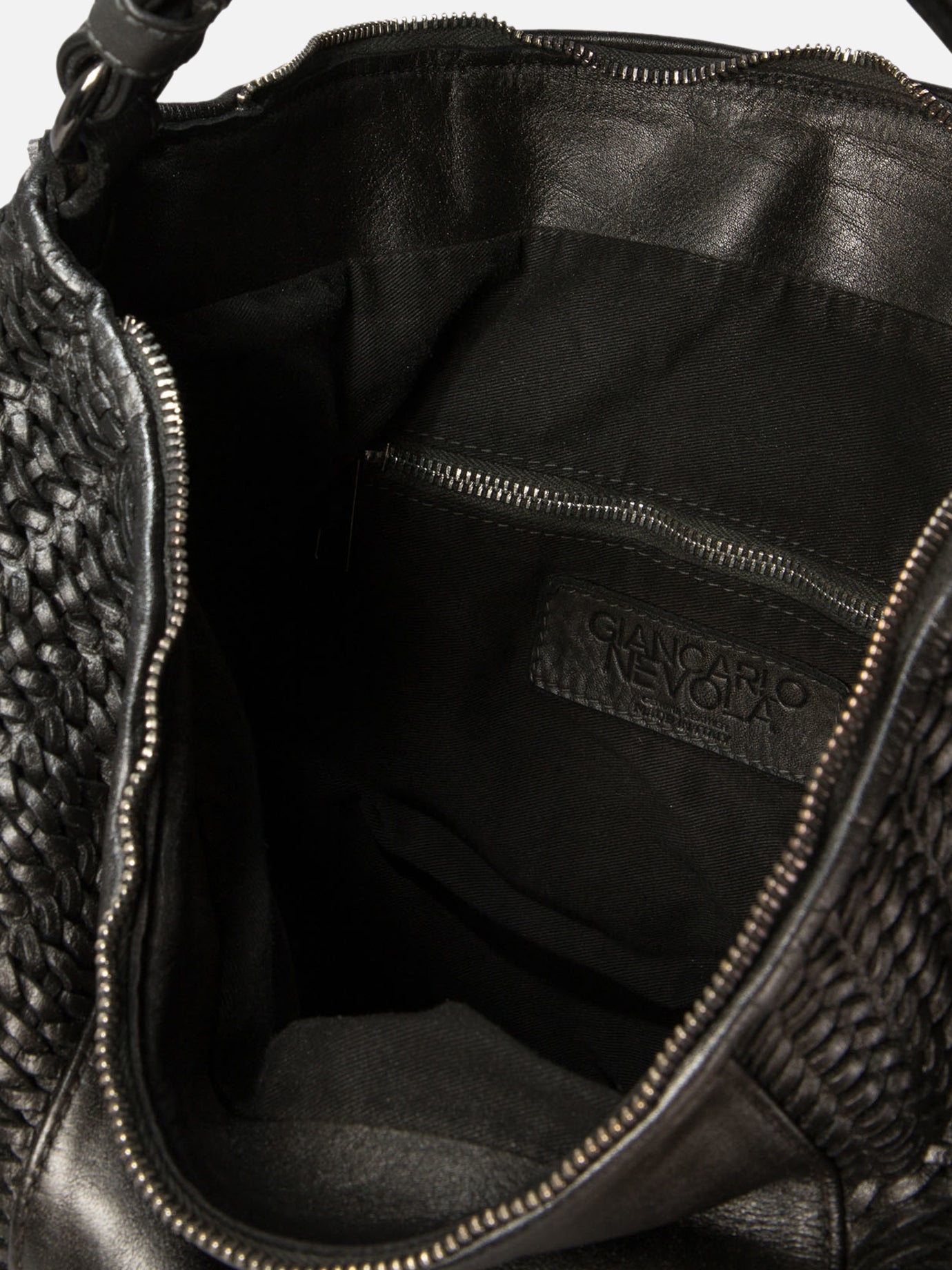 Large bags 100% leather  Black - Giancarlo Nevola Women | PDP | VIETTI Online Store | Zoom-Modal_5
