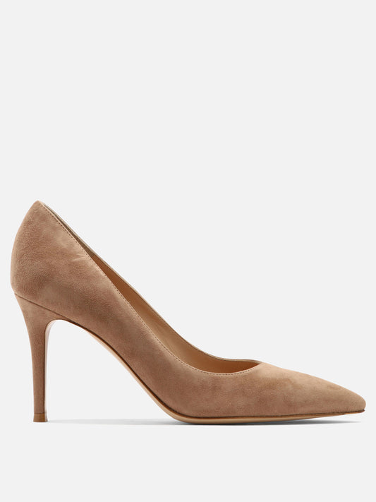 Pumps 100% patent leather - 100% leather  Beige - Gianvito Rossi Women | PDP | VIETTI Online Store 
