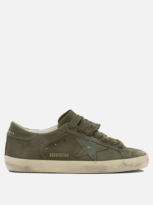 Low top sneakers 100% calf leather - 100% rubber  Green - Golden Goose Men | PDP | VIETTI Online Store 
