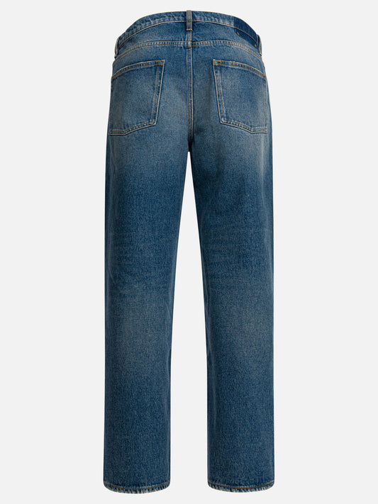 Wide-leg jeans Solid colour  Blue - Golden Goose Men | PLP | VIETTI Online Store | 2
