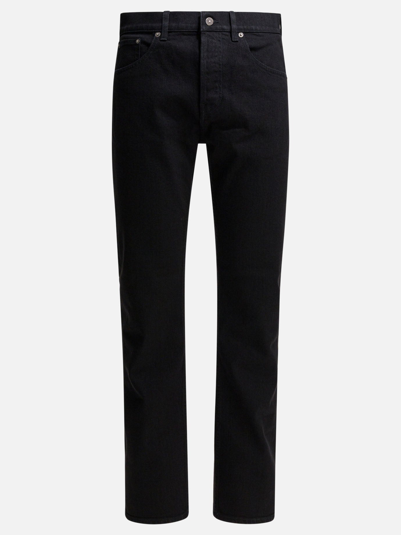 Straight-leg jeans Solid colour  Black - Golden Goose Men | PDP | VIETTI Online Store | thumbnail