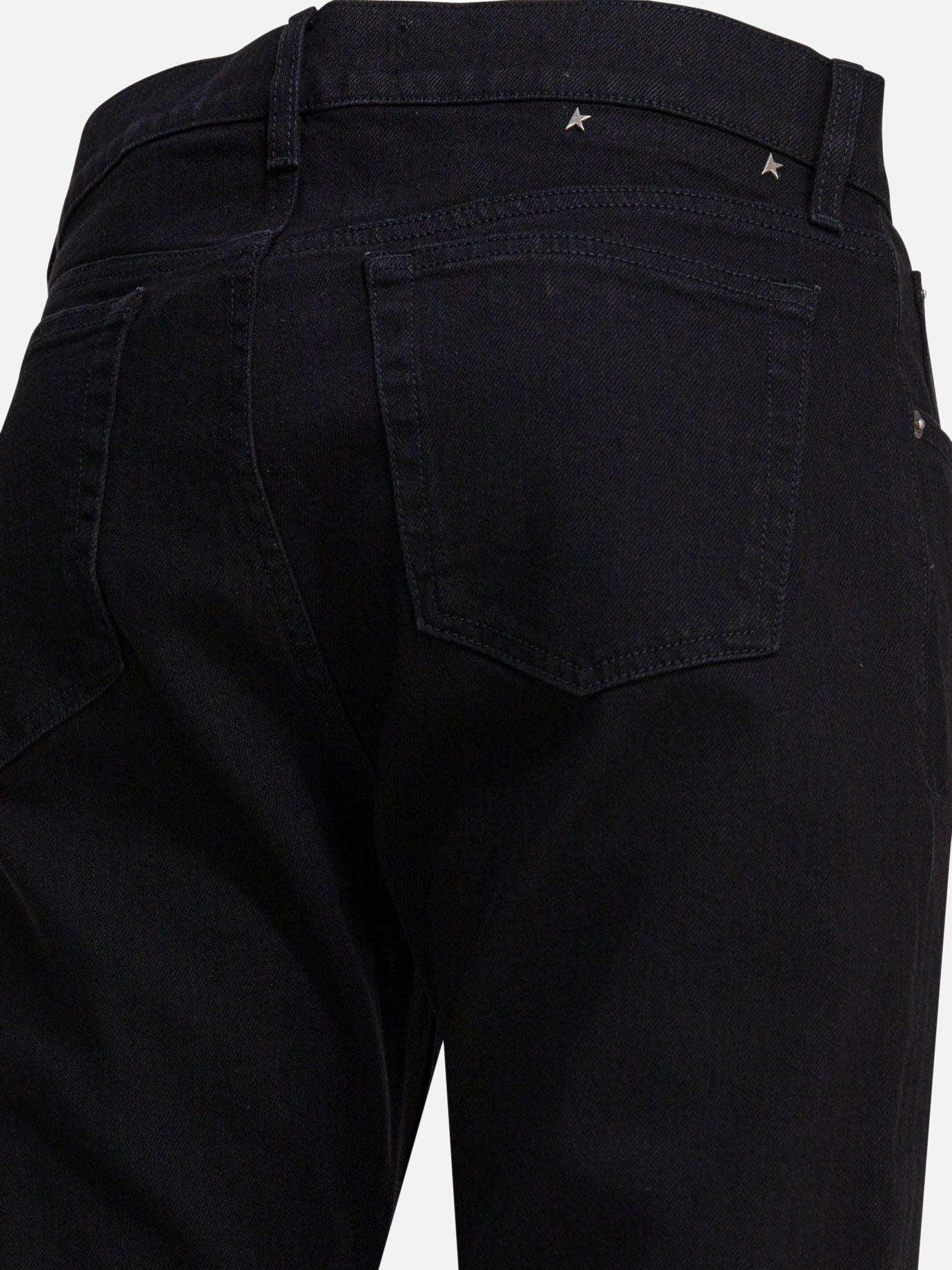 Straight-leg jeans Solid colour  Black - Golden Goose Men | PDP | VIETTI Online Store | thumbnail_4