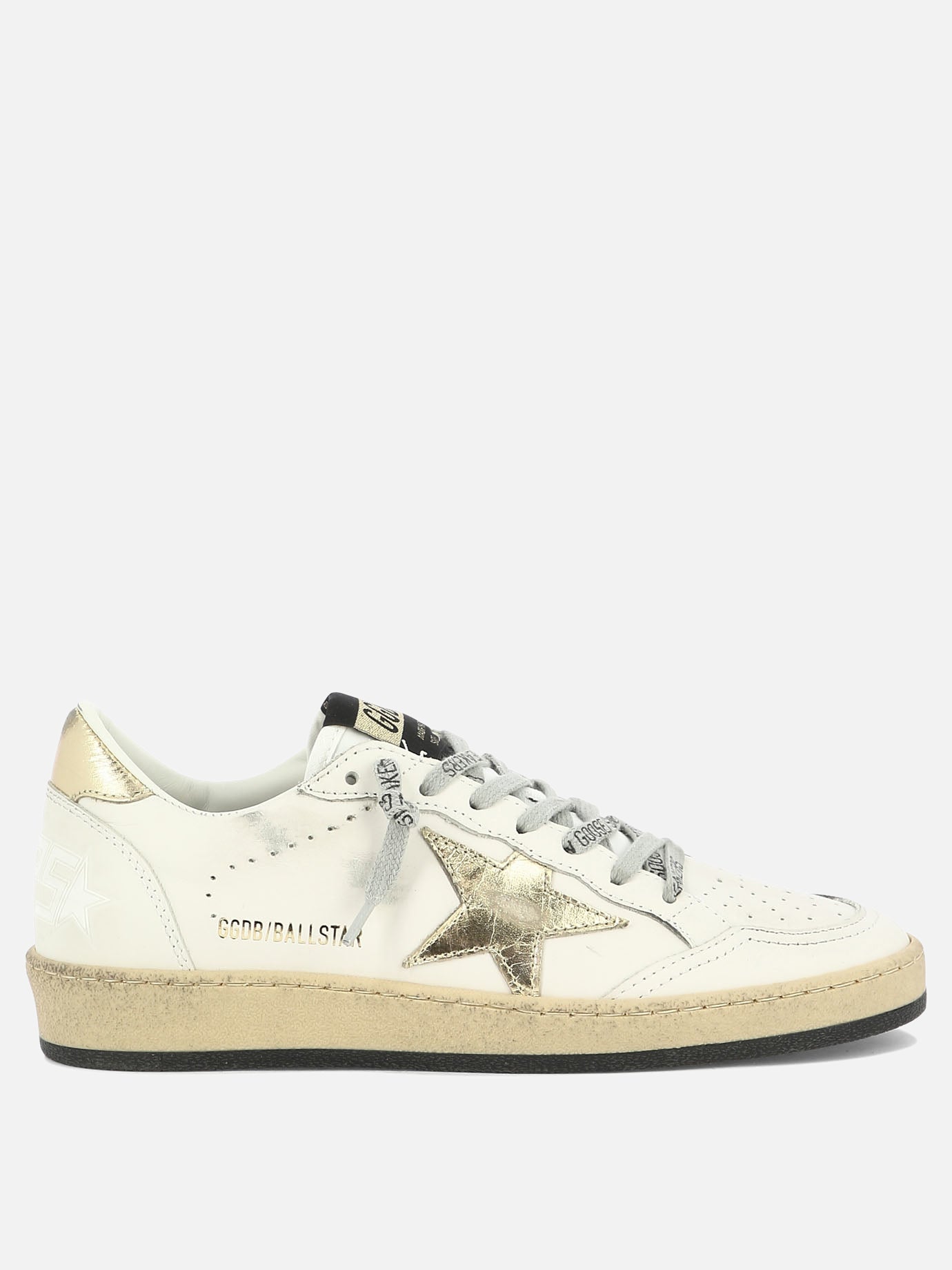 Low top sneakers 92% cow leather 8% polyamide - 100% rubber  White - Golden Goose Women | PDP | VIETTI Online Store | thumbnail