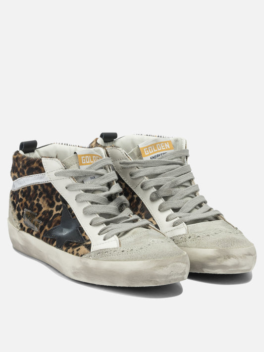 High top sneakers 94% cow leather 6% goat leather - 100% rubber  Beige - Golden Goose Women | PDP | VIETTI Online Store | 2
