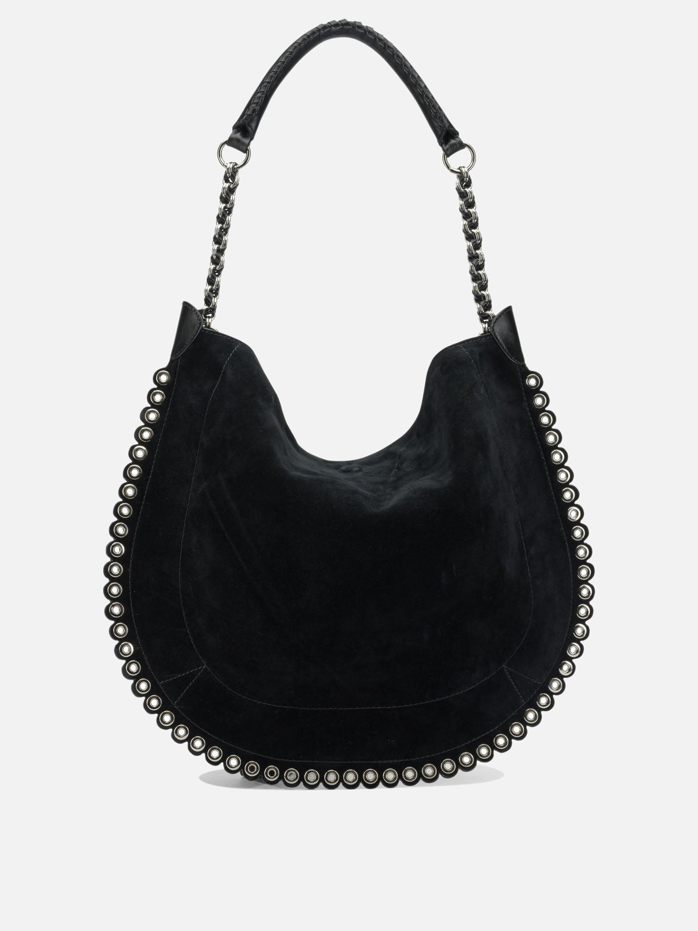 Medium bags 100% calf velvet leather  Black - Isabel Marant Women | PDP | VIETTI Online Store | thumbnail_3