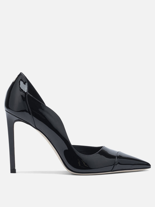 Pumps 88% leather 5% salpa 3% metal 4% plastic - 100% calf  Black - Jimmy Choo Women | PDP | VIETTI Online Store 
