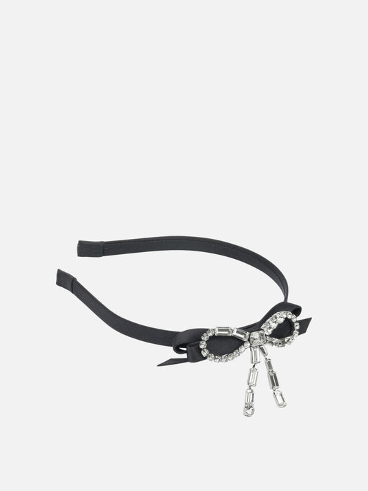 Headbands 60% polyester 20% steel 20% crystal  Black - Jimmy Choo Women | PLP | VIETTI Online Store 
