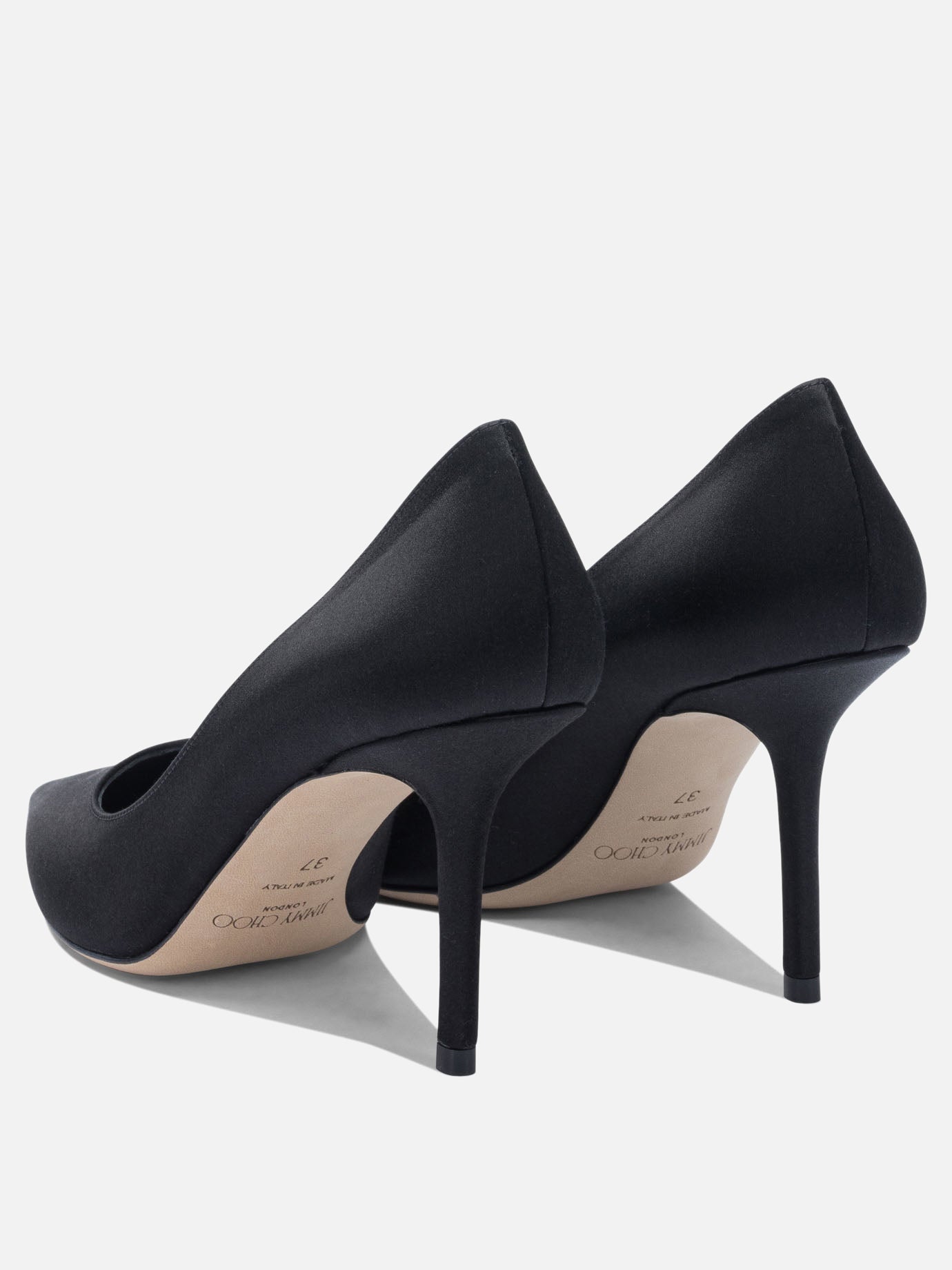 Pumps 77% textile 10% leather 5% salpa 5% plastic 3% metal - 100% calf  Black - Jimmy Choo Women | PDP | VIETTI Online Store | thumbnail_4