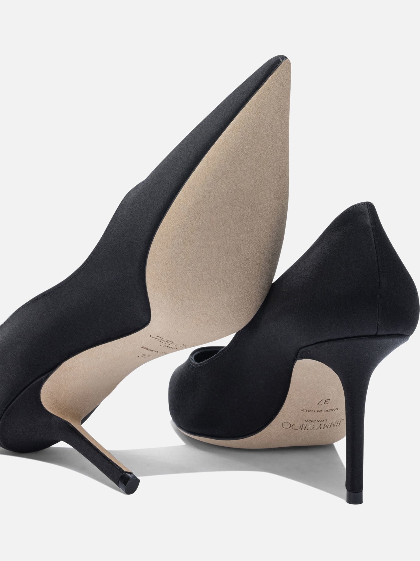 Pumps 77% textile 10% leather 5% salpa 5% plastic 3% metal - 100% calf  Black - Jimmy Choo Women | PDP | VIETTI Online Store | thumbnail_5