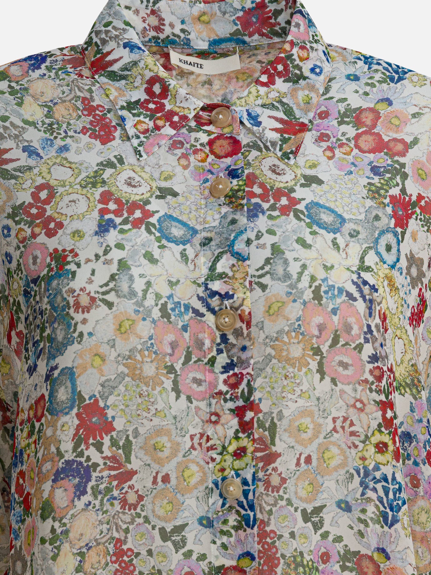 Casual shirts Floral  White - Khaite Women | PDP | VIETTI Online Store | Zoom-Modal_3
