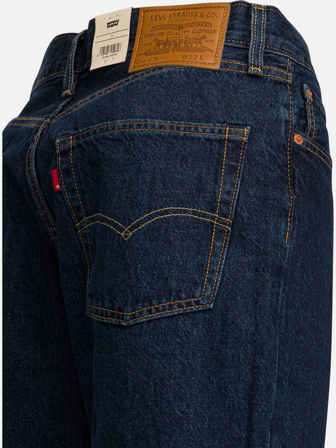 Five pockets shorts Solid colour  Blue - Levi's Men | PDP | VIETTI Online Store | Zoom-Modal_4
