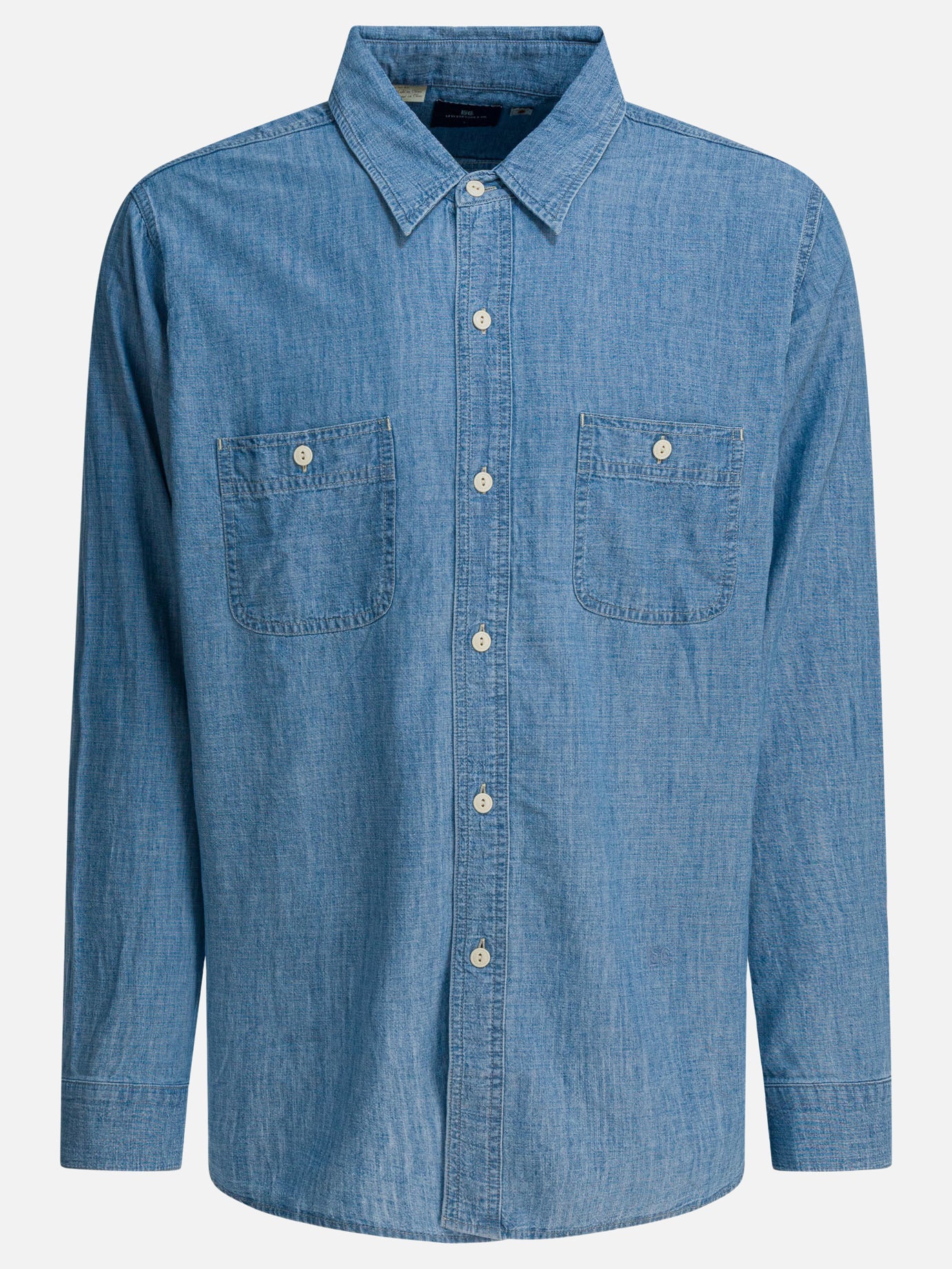 Camicie casual Solid colour  Azzurro - Levi's Uomo | PDP | VIETTI Online Store | Zoom-Modal
