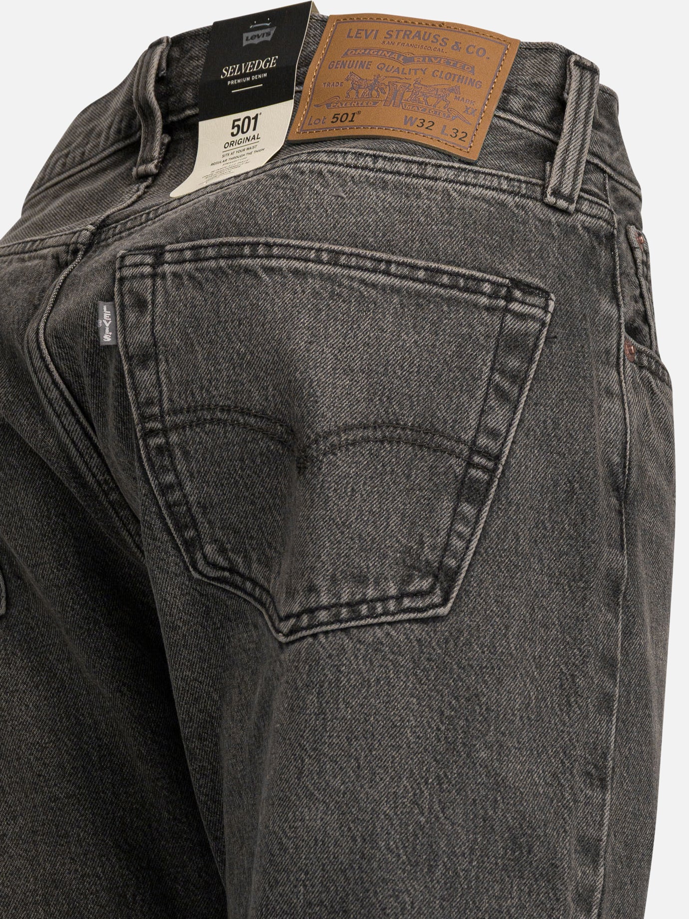 Jeans a gamba dritta Solid colour  Nero - Levi&#39;s Uomo | PDP | VIETTI Online Store | thumbnail_4