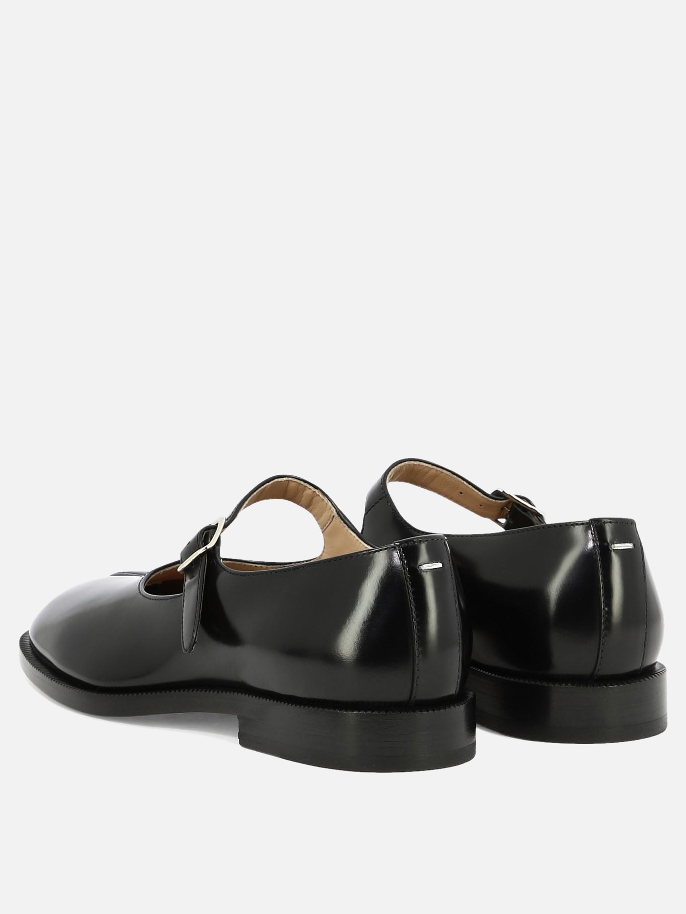 Mary Jane ballet flats 100% calf leather - 100% leather  Black - Maison Margiela Women | PDP | VIETTI Online Store | thumbnail_4
