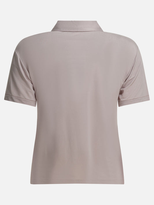 Polo shirts with buttons Solid colour  Pink - Maison Margiela Women | PLP | VIETTI Online Store | 2
