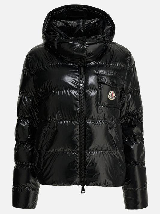 Down jackets Logo  Black - Moncler Women | PLP | VIETTI Online Store 
