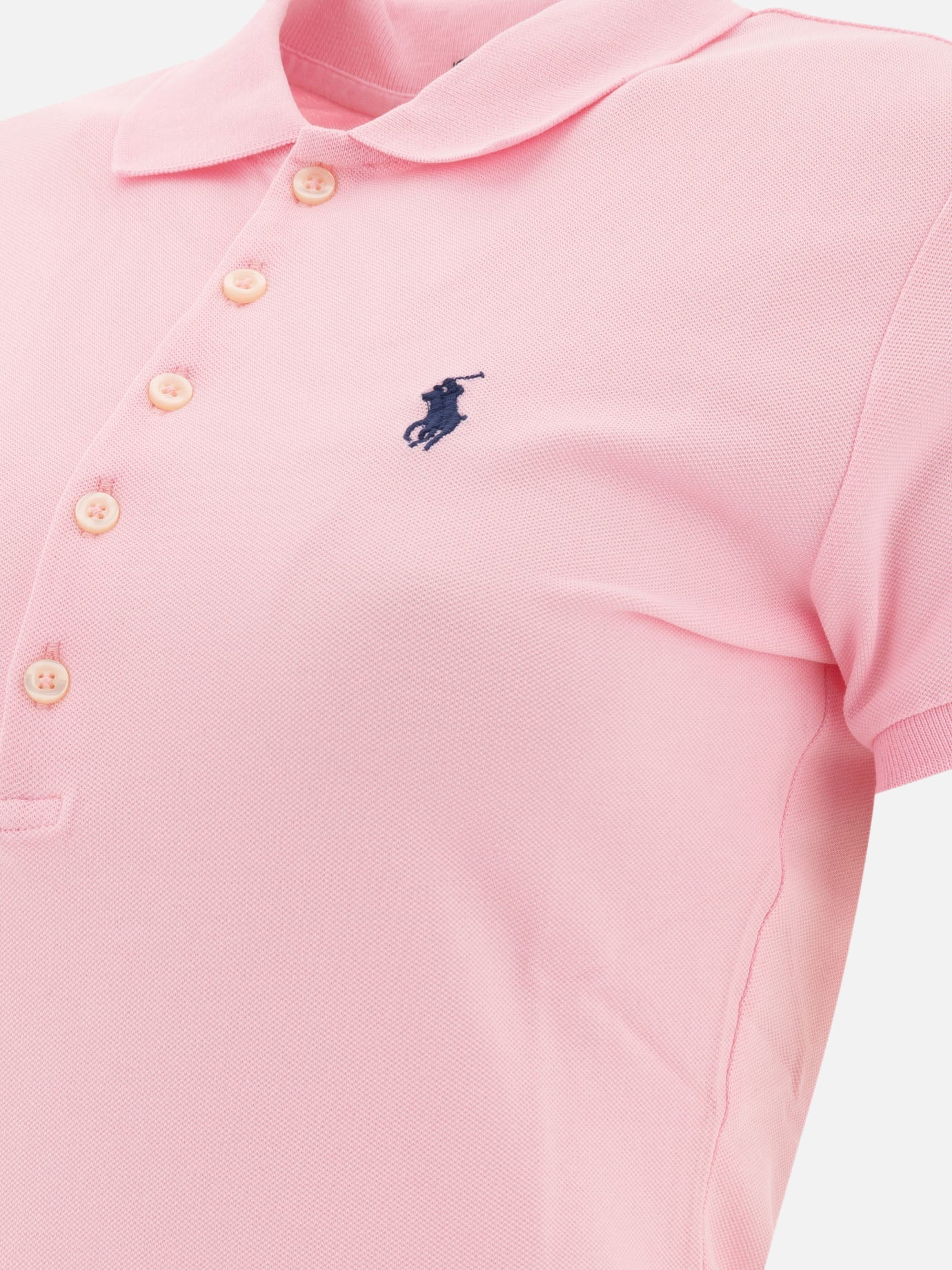 Polo con bottoni Logo  Rosa - Polo Ralph Lauren Donna | PDP | VIETTI Online Store | thumbnail_4