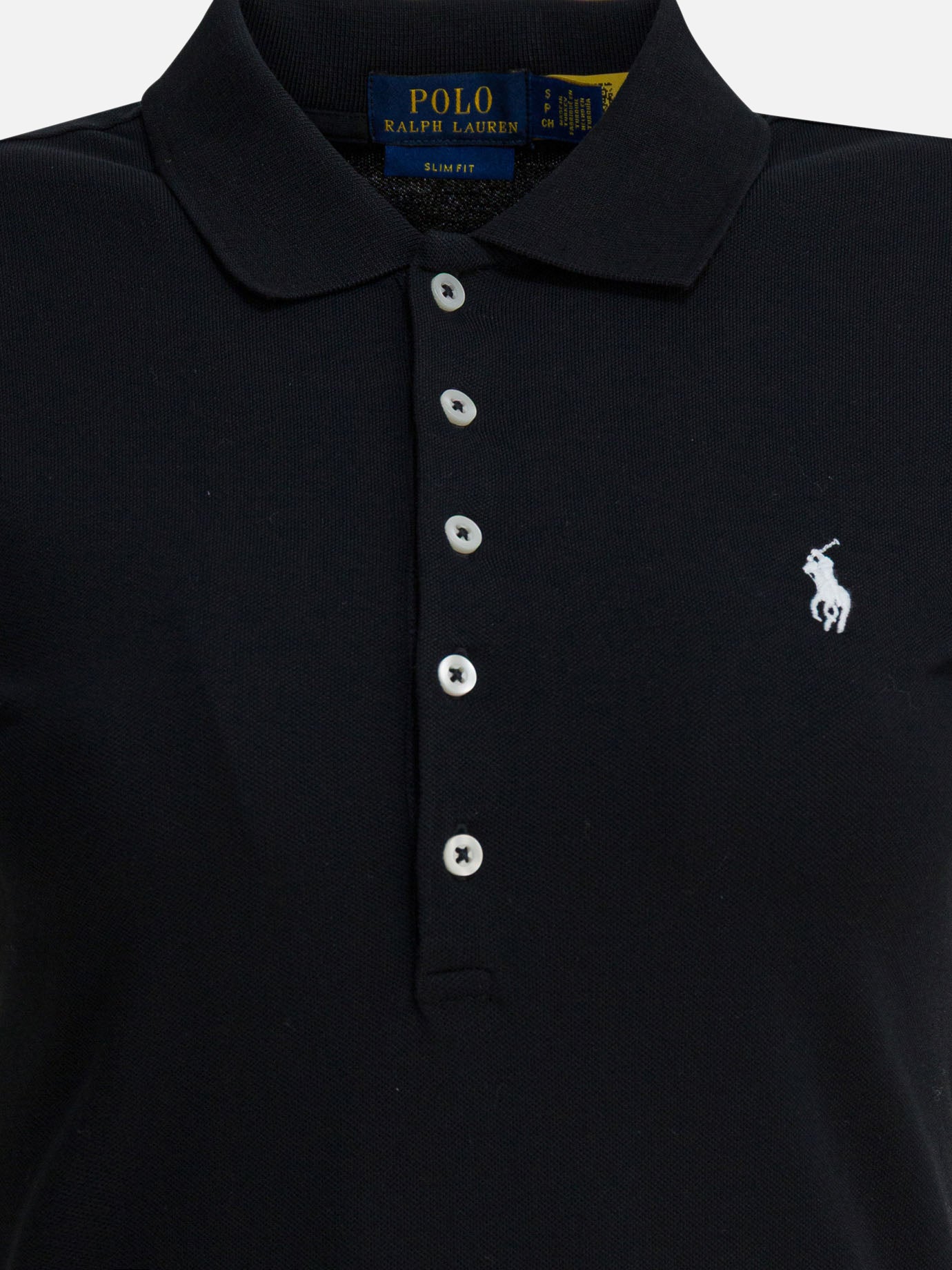 Polo con bottoni Logo  Nero - Polo Ralph Lauren Donna | PDP | VIETTI Online Store | Zoom-Modal_3
