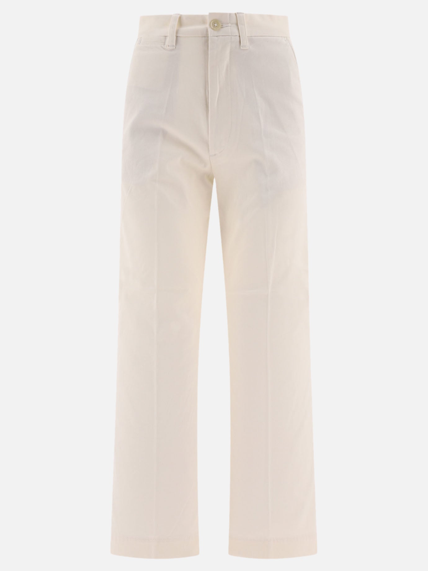 Pantaloni casual Solid colour  Bianco - Polo Ralph Lauren Donna | PDP | VIETTI Online Store | Zoom-Modal
