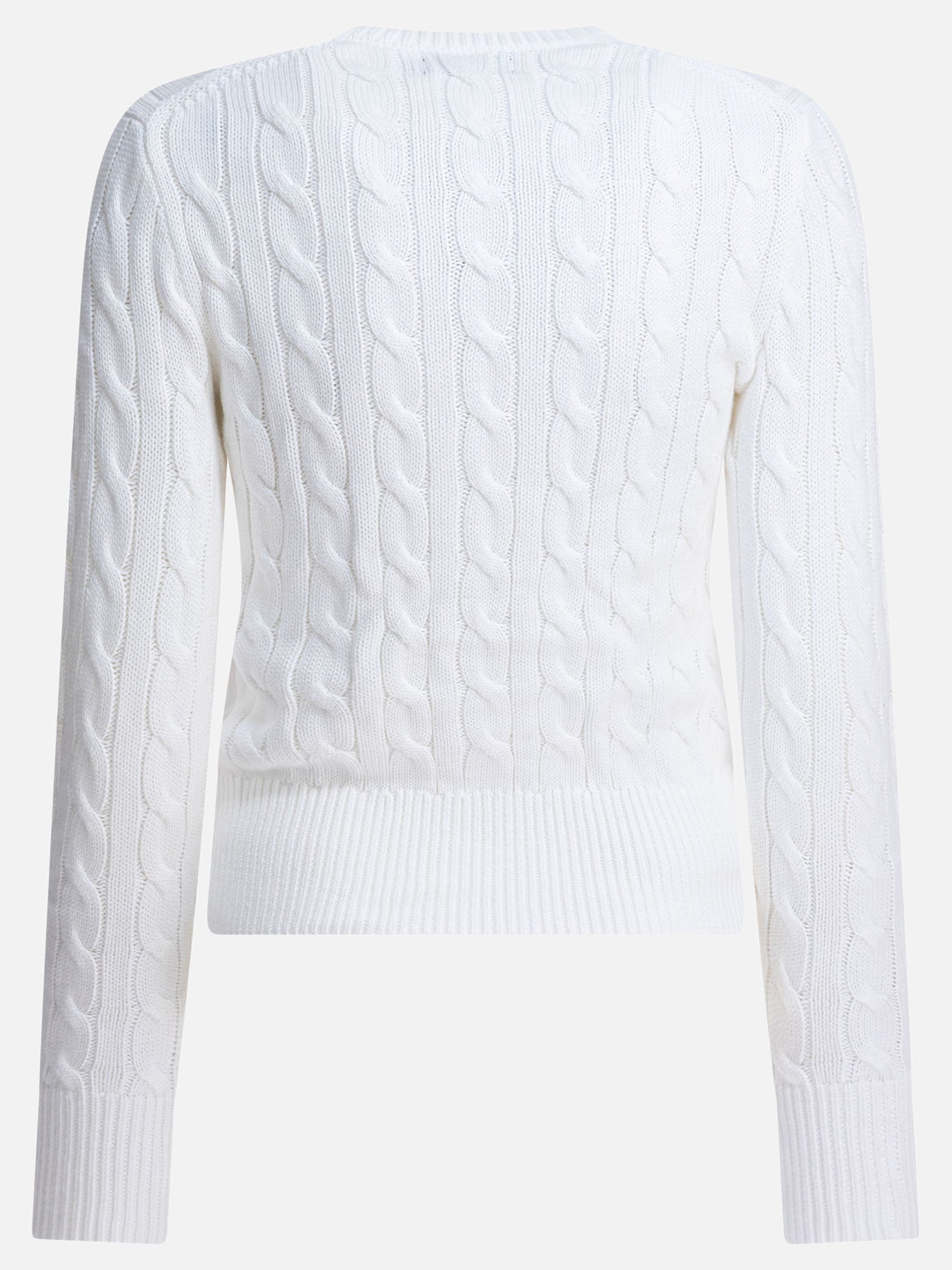 Cardigan Logo  Bianco - Polo Ralph Lauren Donna | PDP | VIETTI Online Store | Zoom-Modal_2
