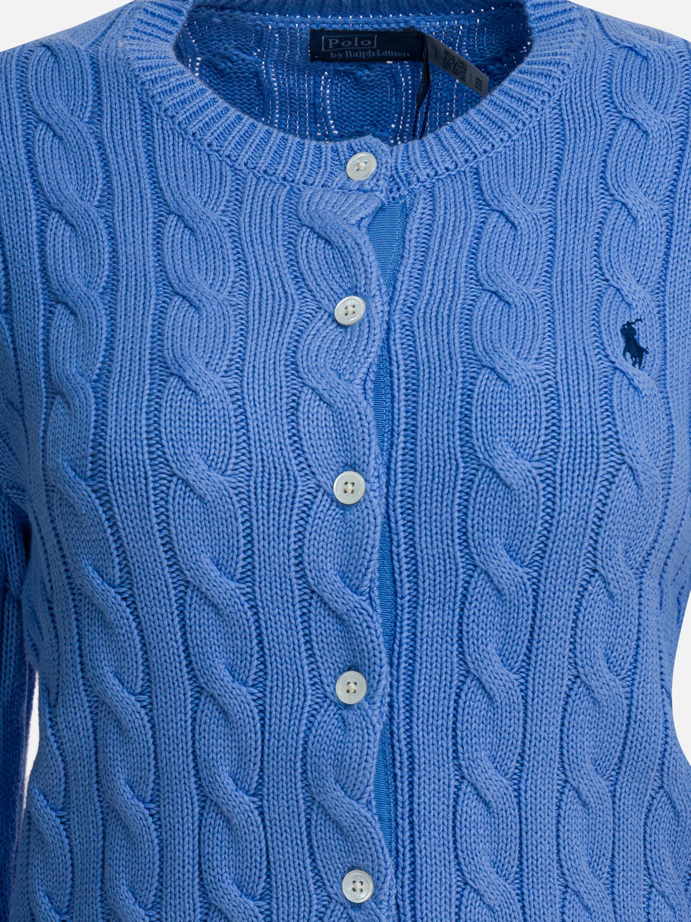 Cardigans Logo  Light blue - Polo Ralph Lauren Women | PDP | VIETTI Online Store | Zoom-Modal_3
