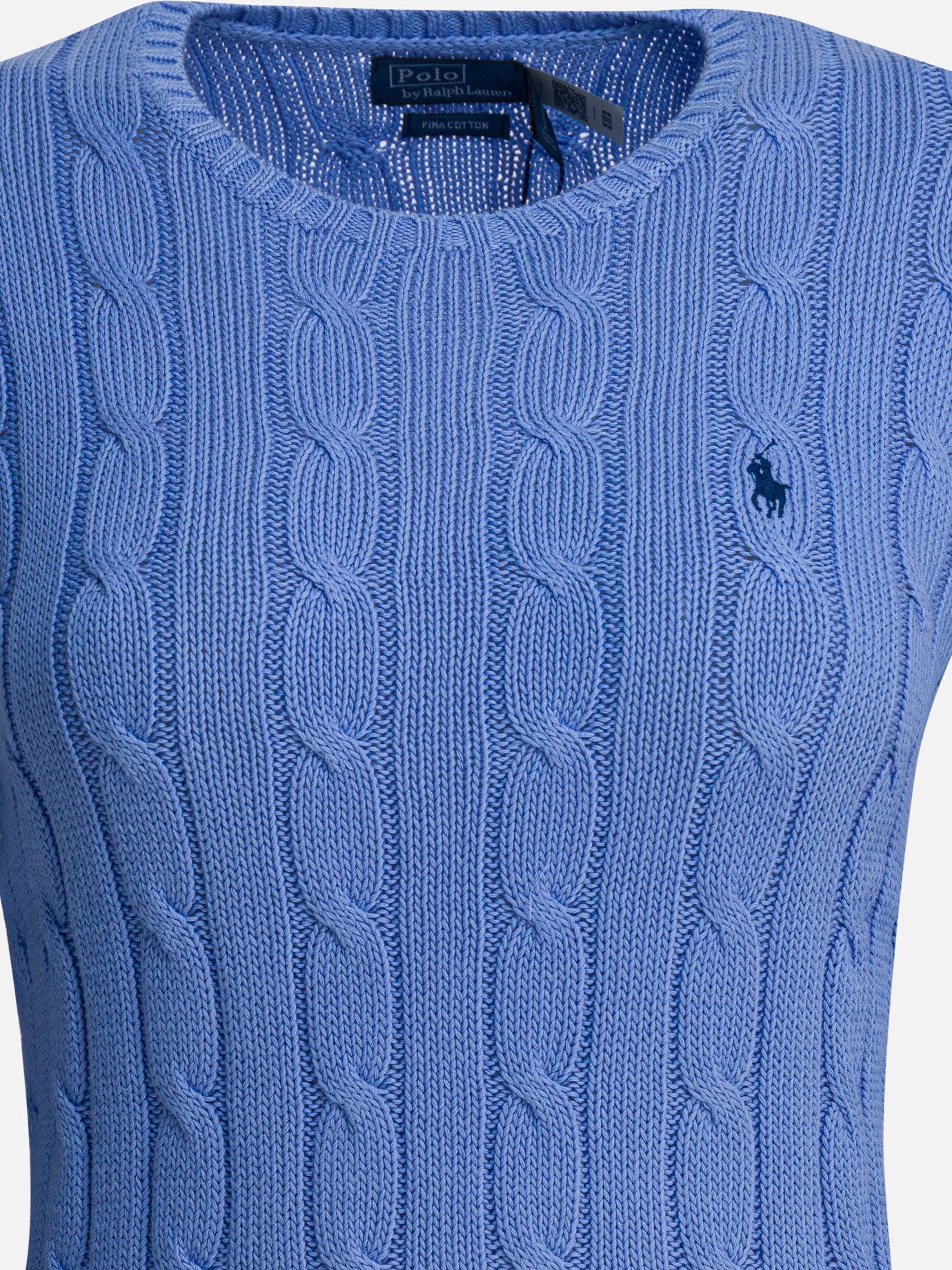 Crewneck sweaters Logo  Light blue - Polo Ralph Lauren Women | PDP | VIETTI Online Store | Zoom-Modal_3
