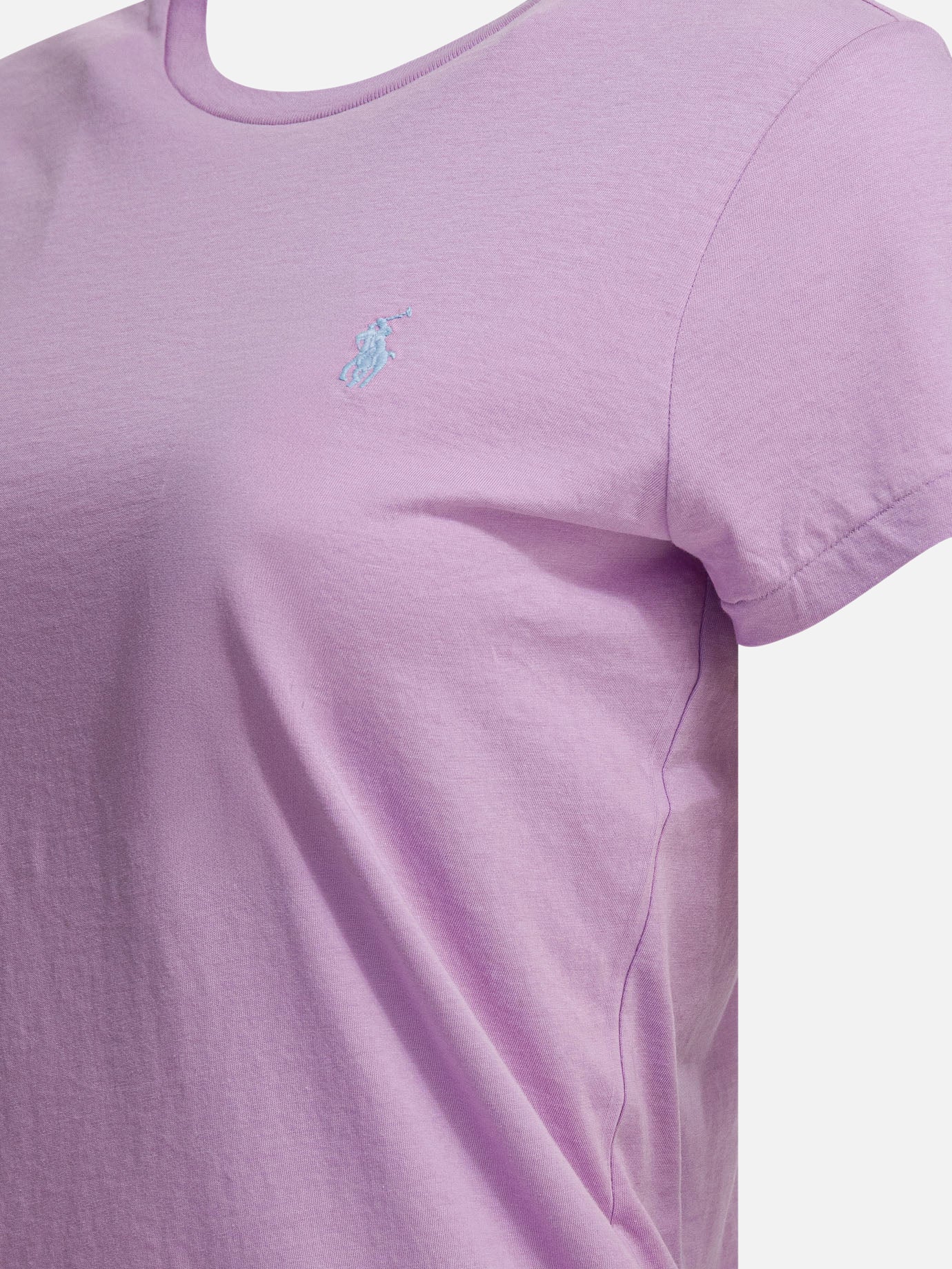 T-shirt girocollo Logo  Viola - Polo Ralph Lauren Donna | PDP | VIETTI Online Store | Zoom-Modal_4
