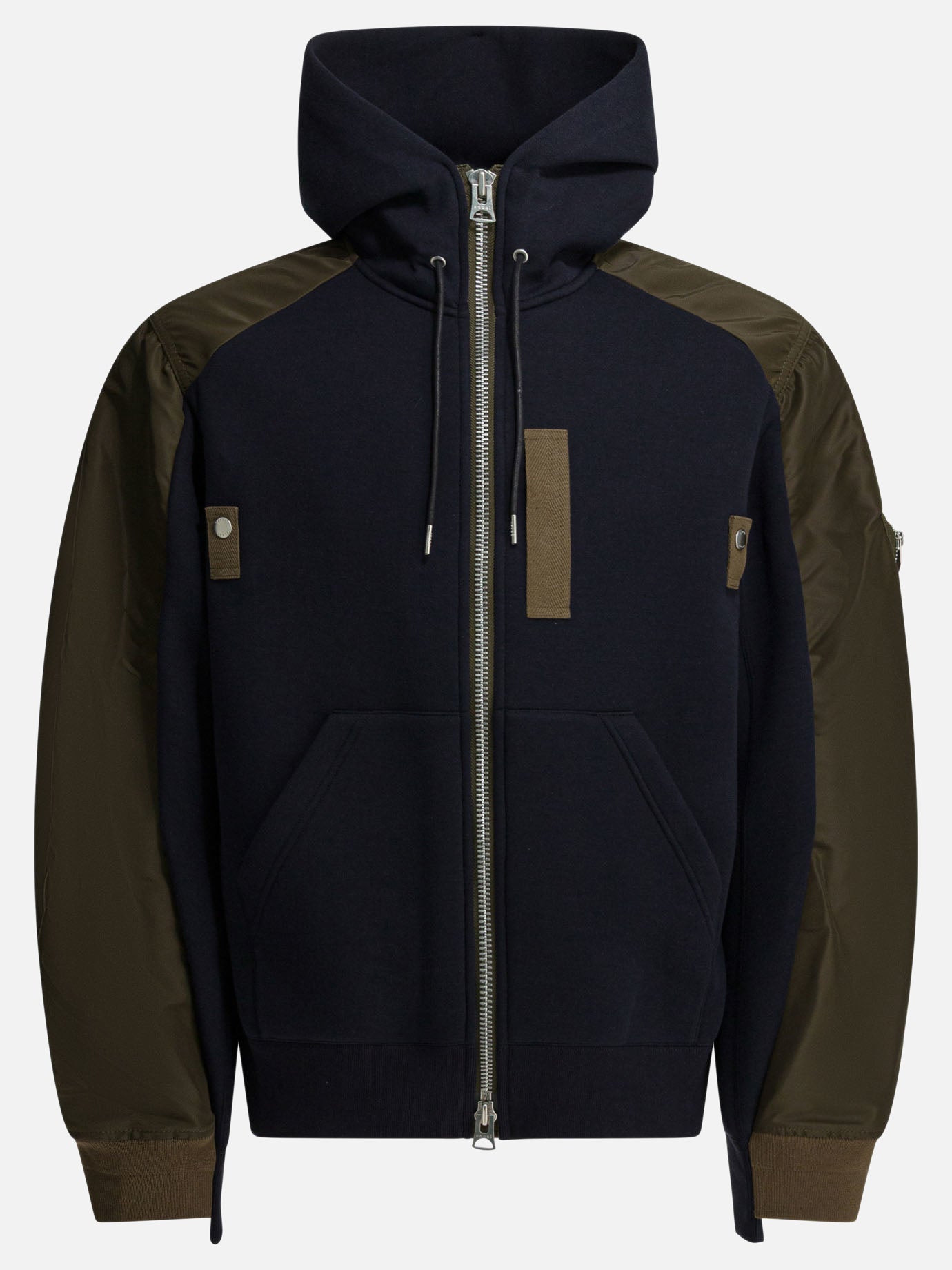 Quilted & Utility Jackets Solid colour  Blue - Sacai Men | PDP | VIETTI Online Store | Zoom-Modal
