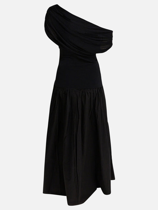 Midi dresses Solid colour  Black - Self-portrait Women | PLP | VIETTI Online Store | 2
