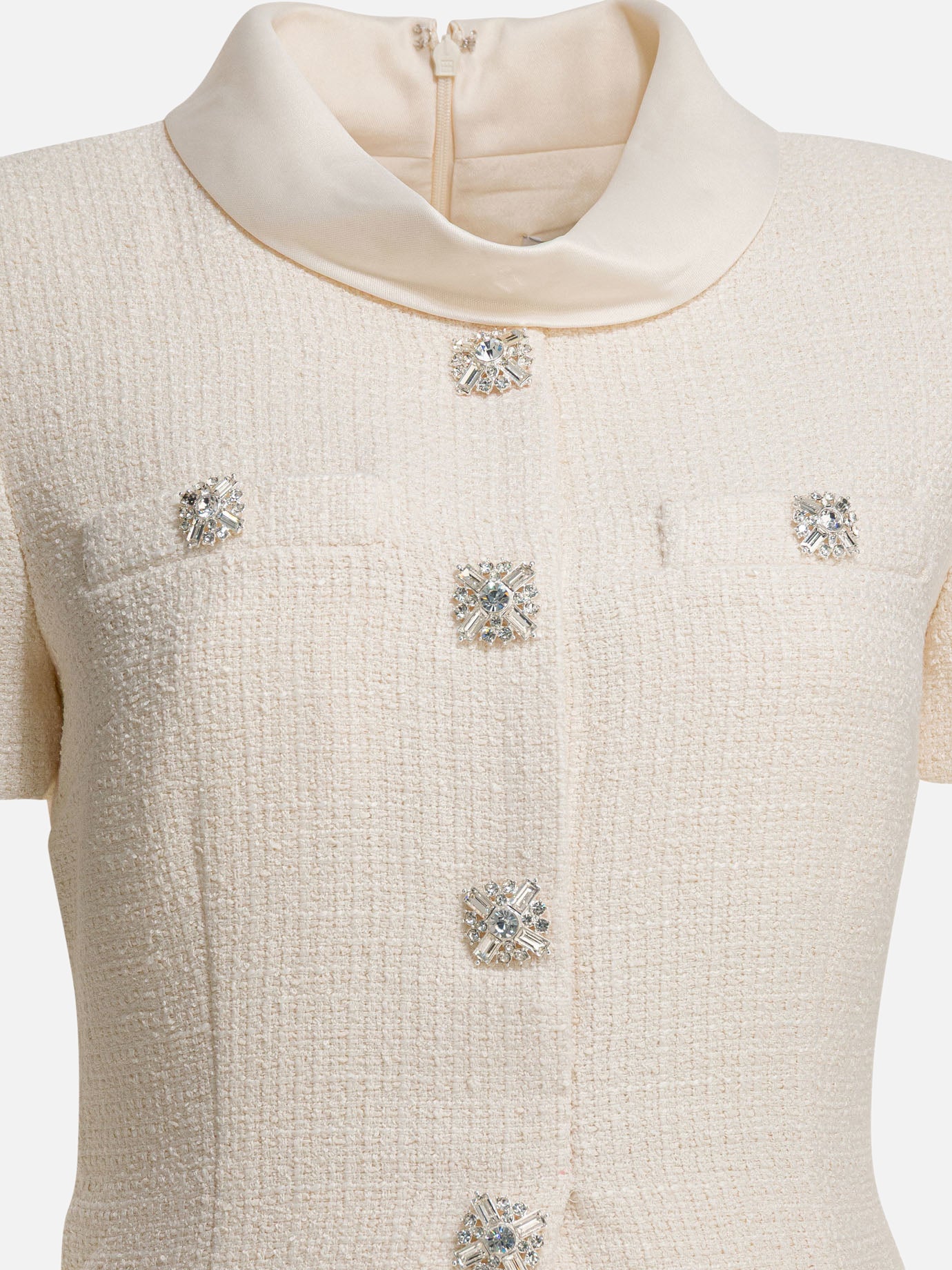 Midi dresses Solid colour  White - Self-portrait Women | PDP | VIETTI Online Store | Zoom-Modal_3
