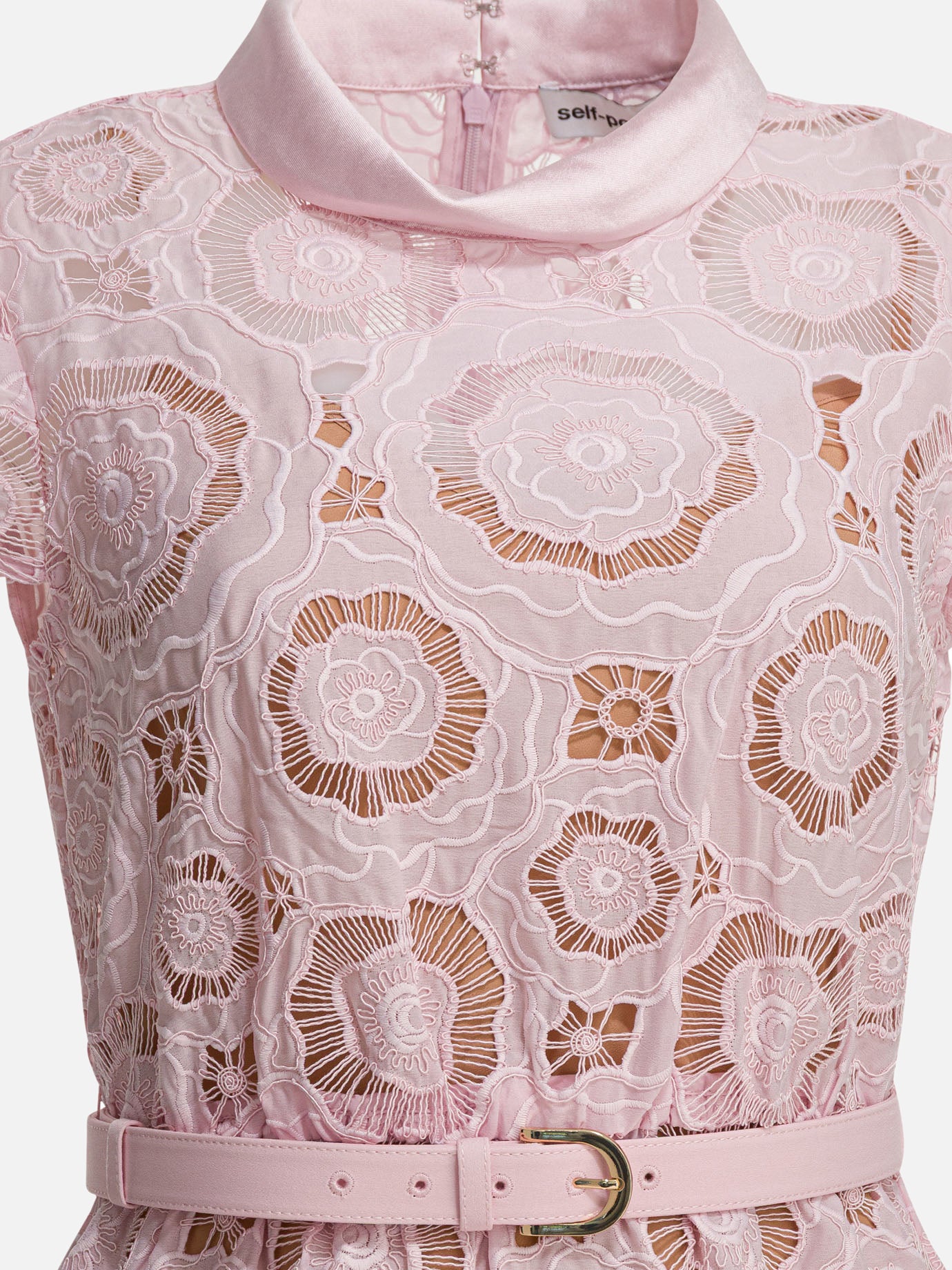 Mini dresses Solid colour  Pink - Self-portrait Women | PDP | VIETTI Online Store | Zoom-Modal_3
