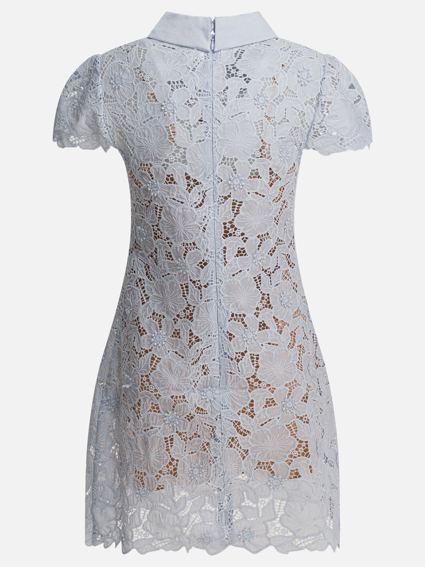 Mini dresses Solid colour  Blue - Self-portrait Women | PDP | VIETTI Online Store | Zoom-Modal_2
