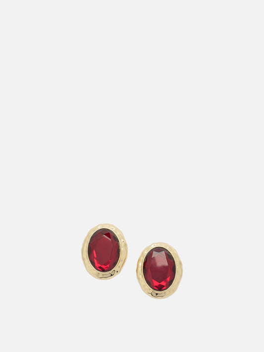 Earrings 100% brass  Red - Self-portrait Women | PLP | VIETTI Online Store 
