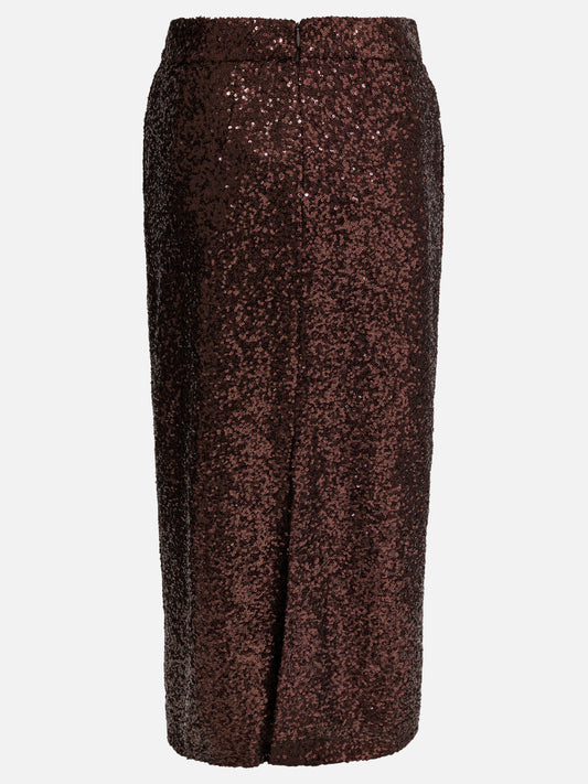 Midi skirts Solid colour  Brown - Semper Women | PLP | VIETTI Online Store | 2
