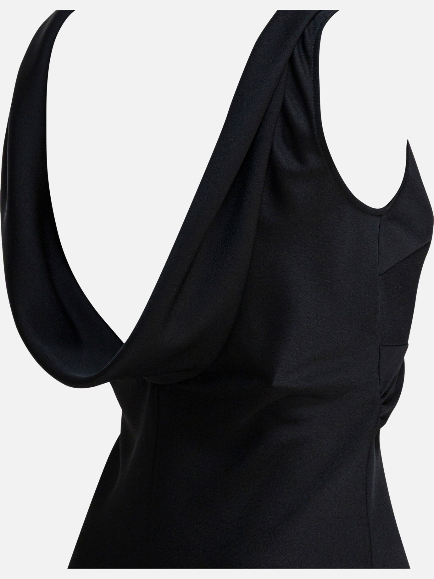 Long dresses Solid colour  Black - Semper Women | PDP | VIETTI Online Store | thumbnail_4