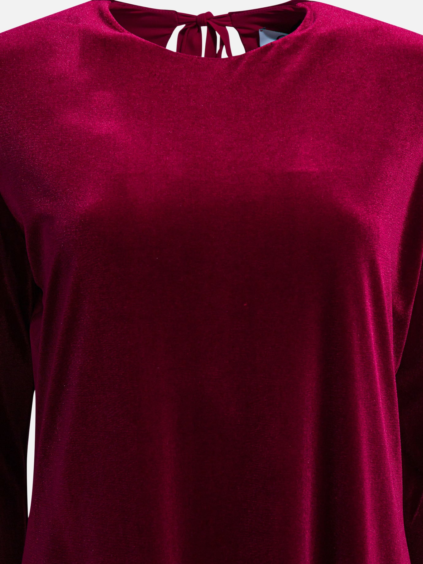 Mini dresses Solid colour  Bordeaux - Semper Women | PDP | VIETTI Online Store | thumbnail_3