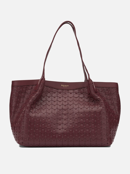 Small bags 100% nappa leather  Bordeaux - Serapian Women | PDP | VIETTI Online Store 
