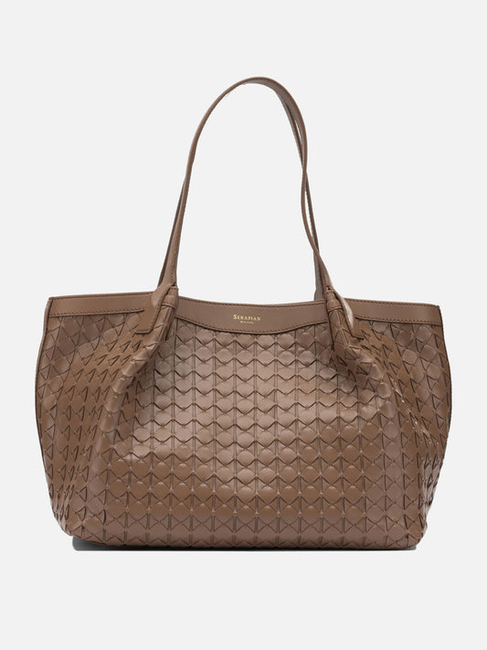 Small bags 100% nappa leather  Brown - Serapian Women | PDP | VIETTI Online Store 
