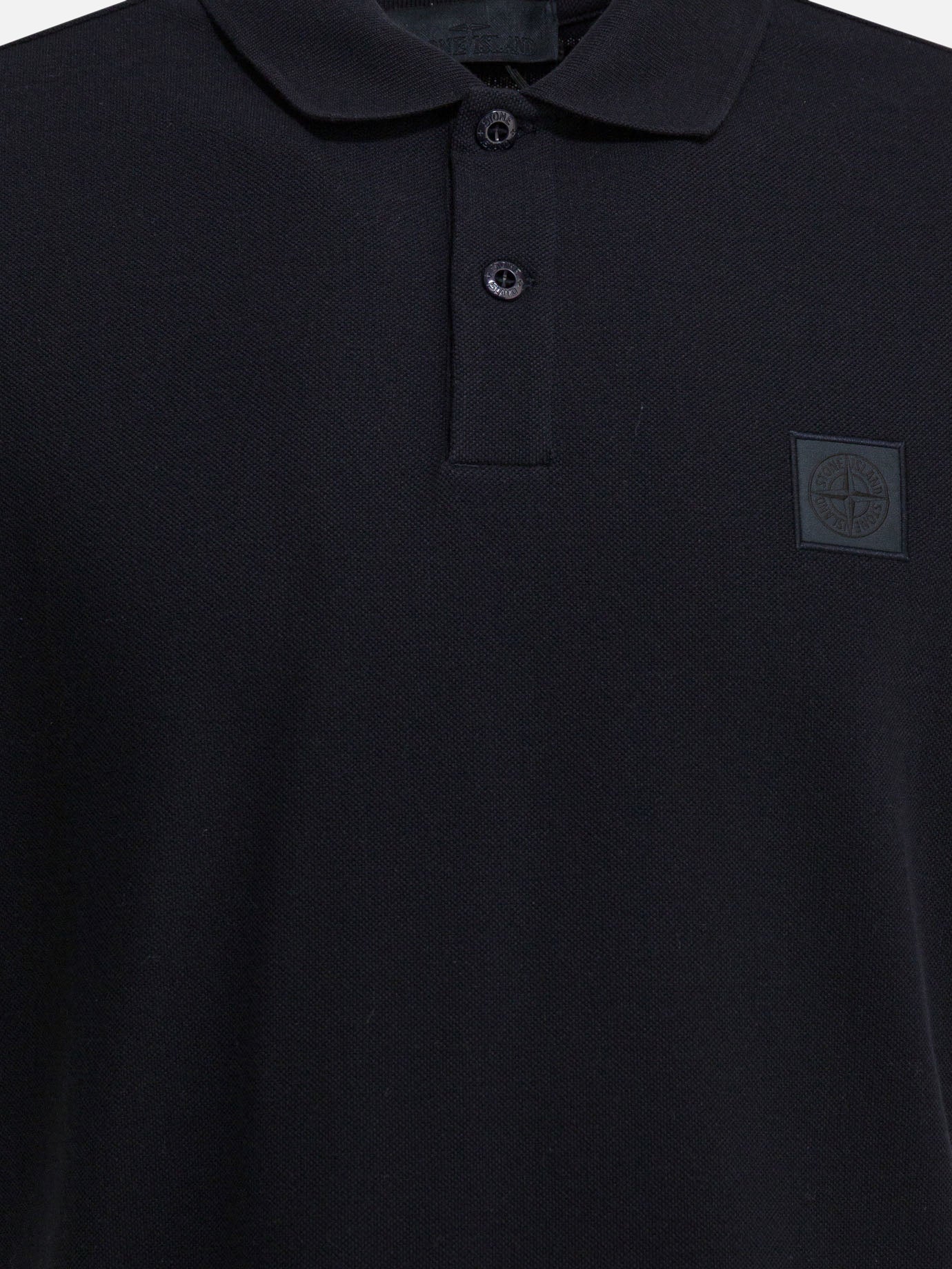 Polo shirts with buttons 100% cotton  Blue - Stone Island Men | PDP | VIETTI Online Store | thumbnail_3