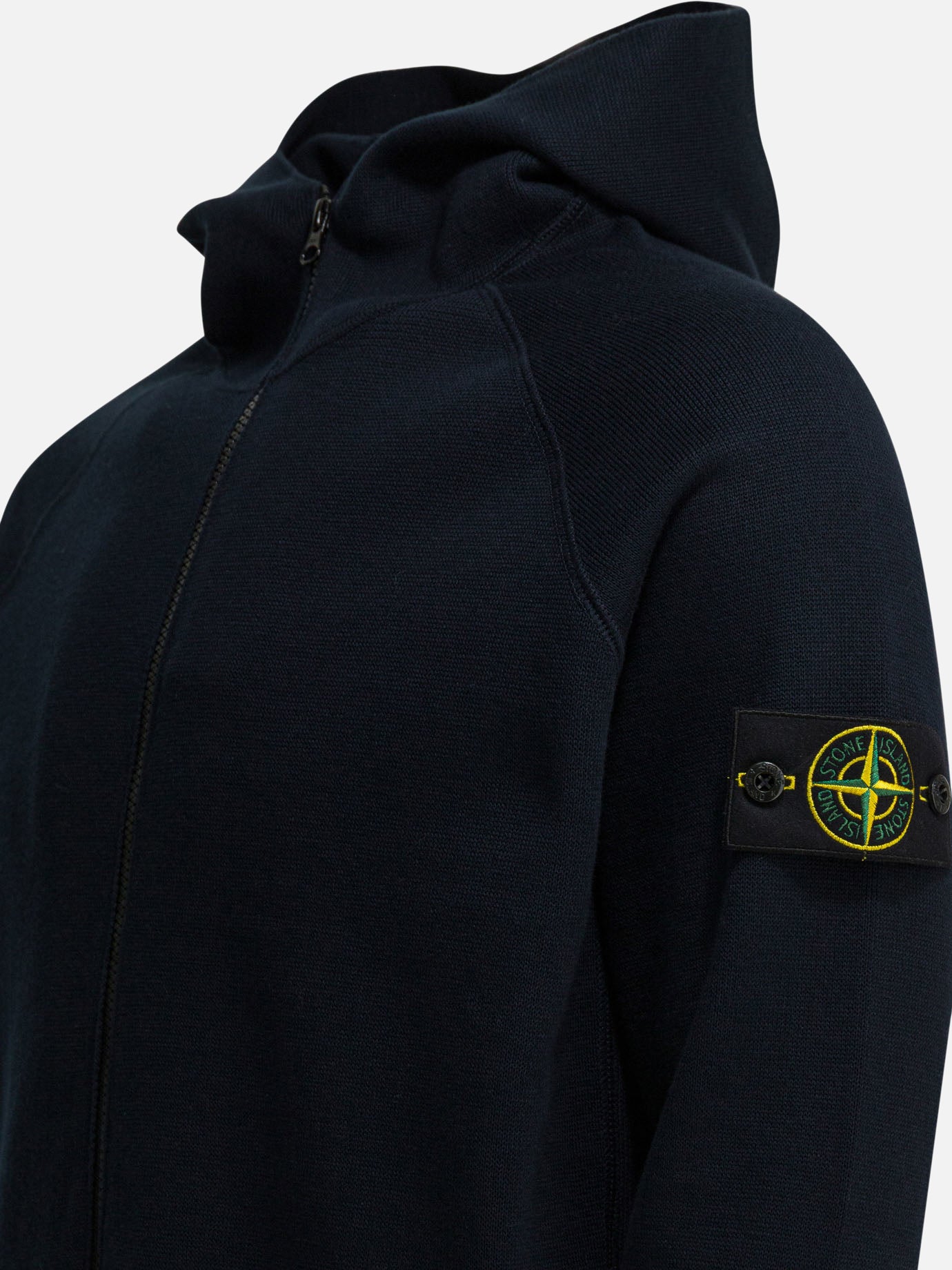 Full zip sweatshirts Logo  Blue - Stone Island Men | PDP | VIETTI Online Store | Zoom-Modal_4
